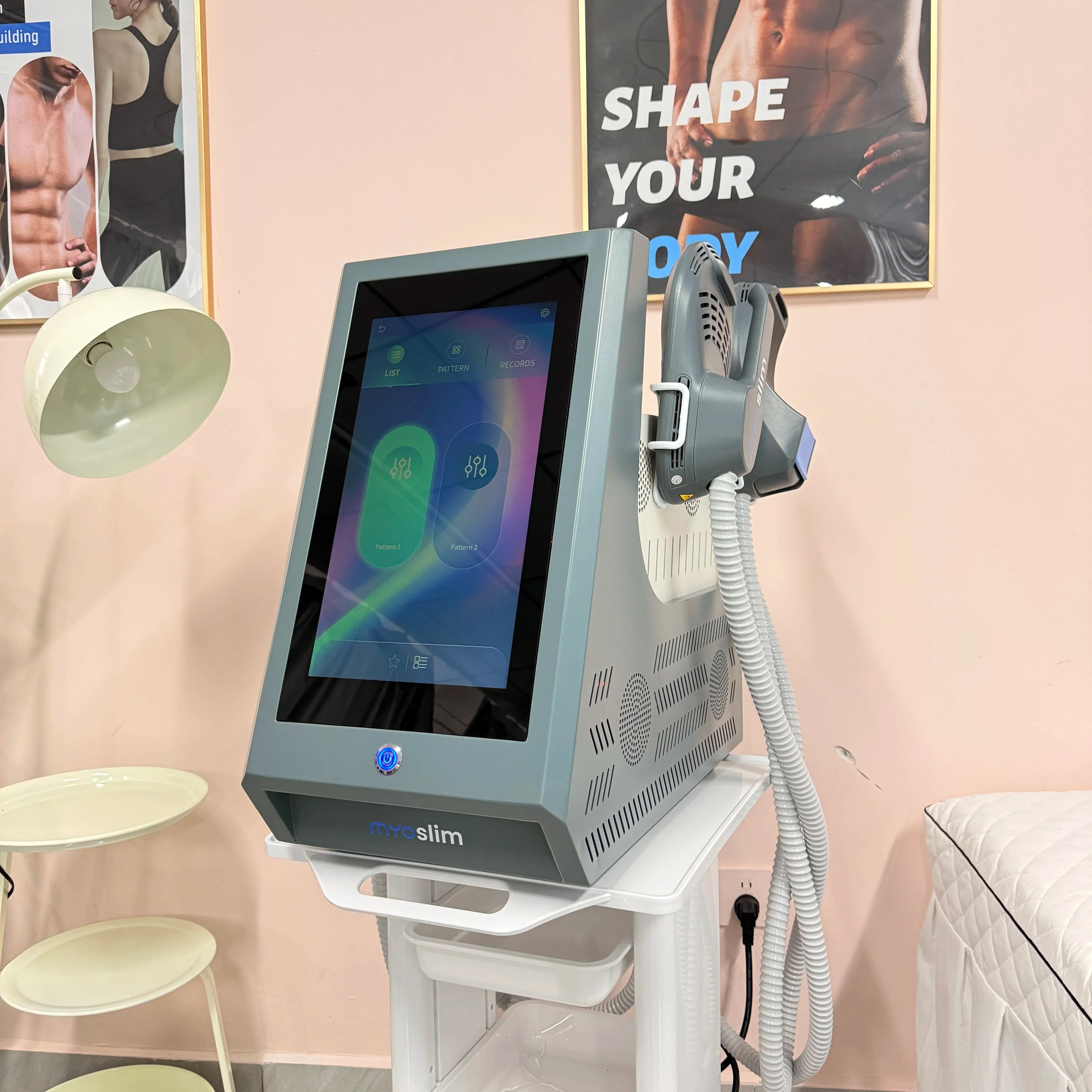 MYOslim Professional 6500W EMSZERO RF Body Slimming Sculpting Machine Equipped with Pelvic Cushion