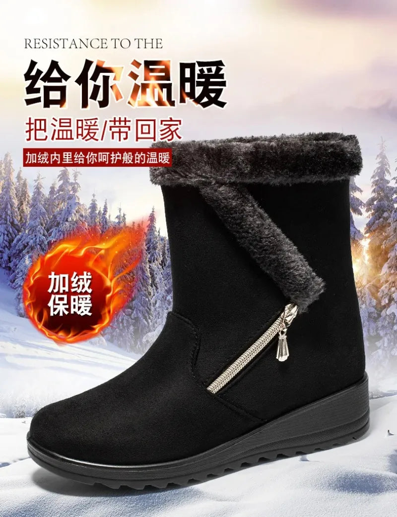 Women's Winter Fashion Boots – Stylish Ankle Snow Boots