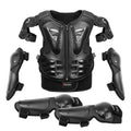 Kid's Motorcycle Armor Vest Protection Motocross Body Armor Jacket Protective Armors Riding Kneepads Moto Full Armor Children