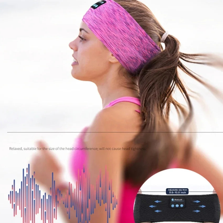 Wireless Music Headband for Side Sleepers