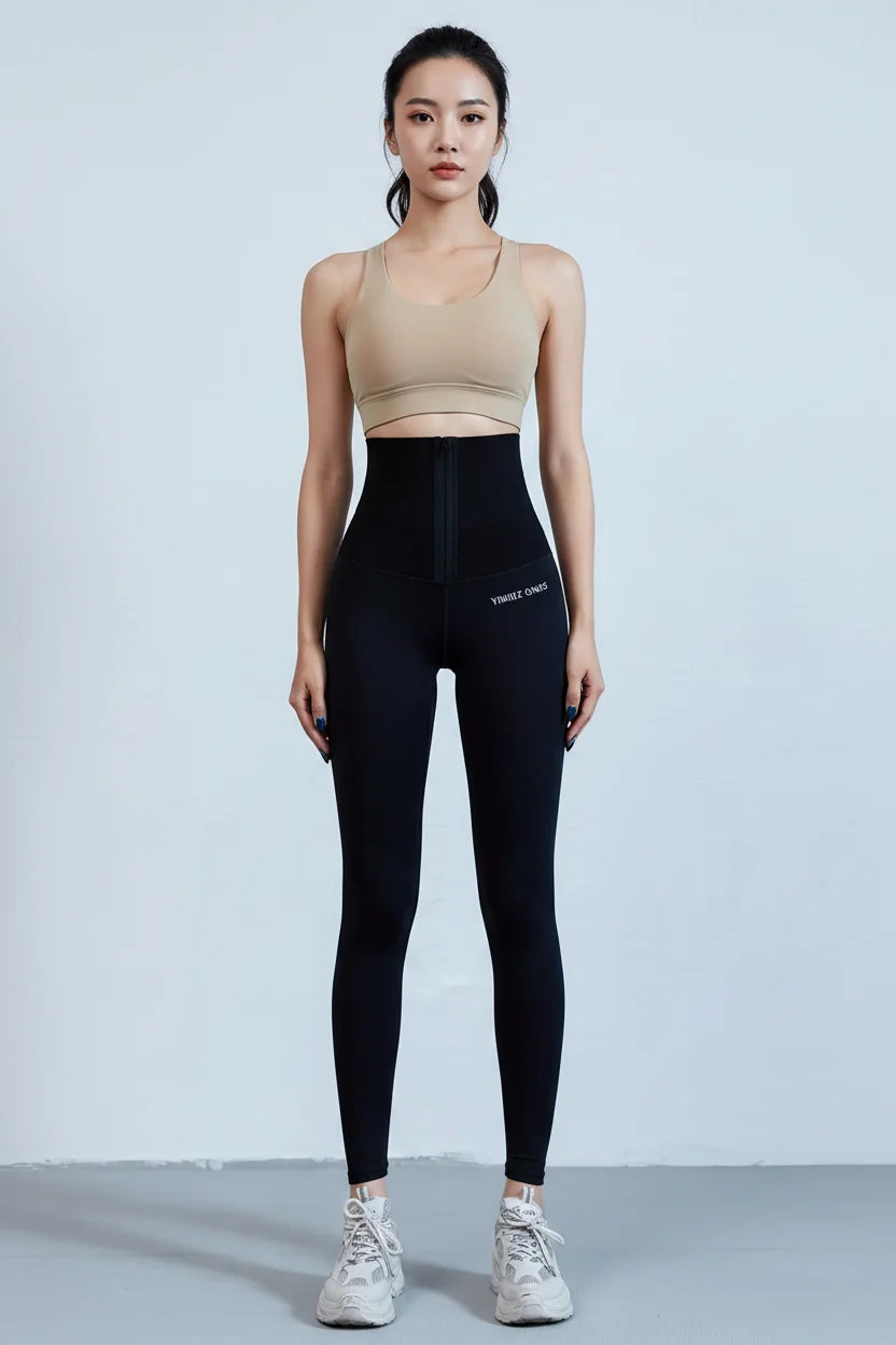 Plush Velvet High-Rise Tummy Control Leggings