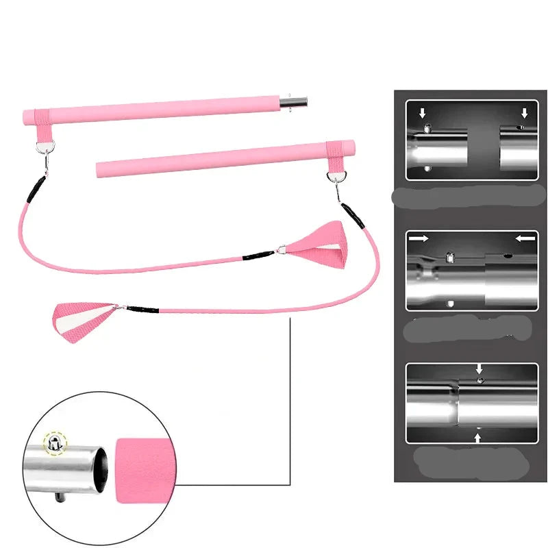 Full Body Pilates Transformation: Portable Resistance Bell Kit