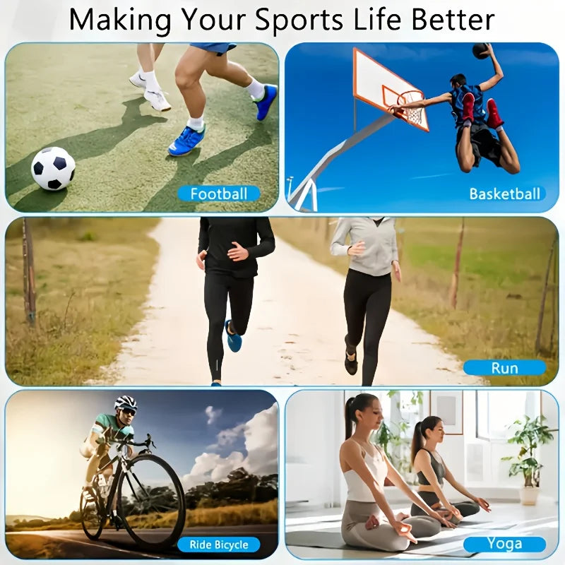 1 Pcs Compression Leg & Knee Braces with Non-Slip, Extended Full-Length Knee Sleeves for Running, Basketball, Cycling