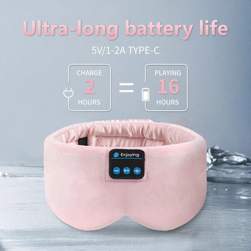 Bluetooth Sleep Mask with Wireless Headphones