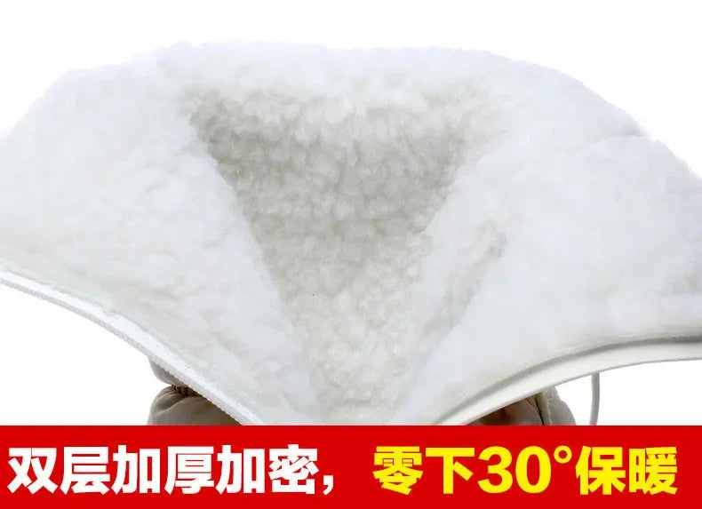 Women's Winter Boots – Thick Plush, Waterproof, Non-Slip