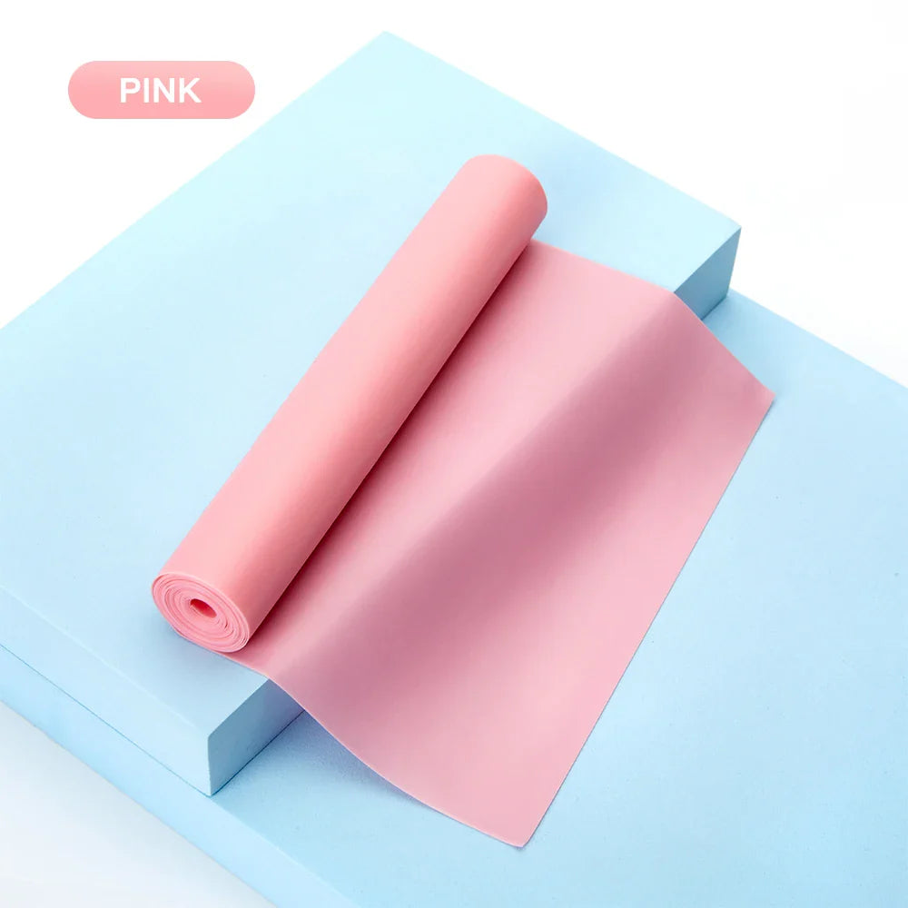Resistance Band, Exercise Fitness Band, Training Elastic Exercise Fitness Rubber 150cm natural rubber Gym