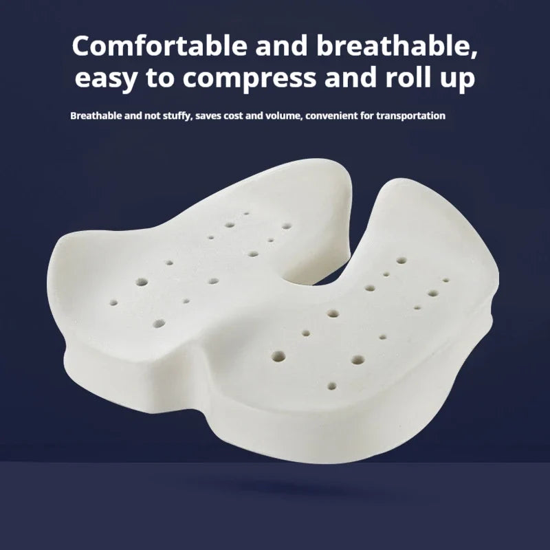 Slow Rebound Memory Foam Office Chair Cushion Woman Tailbone Pelvis Orthopedic Medical Lady Seat Cushion Beautiful Buttocks Pad