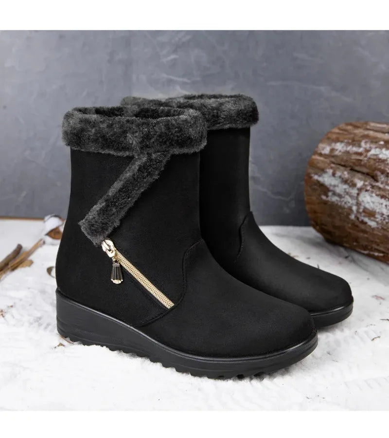 Women's Winter Fashion Boots – Stylish Ankle Snow Boots