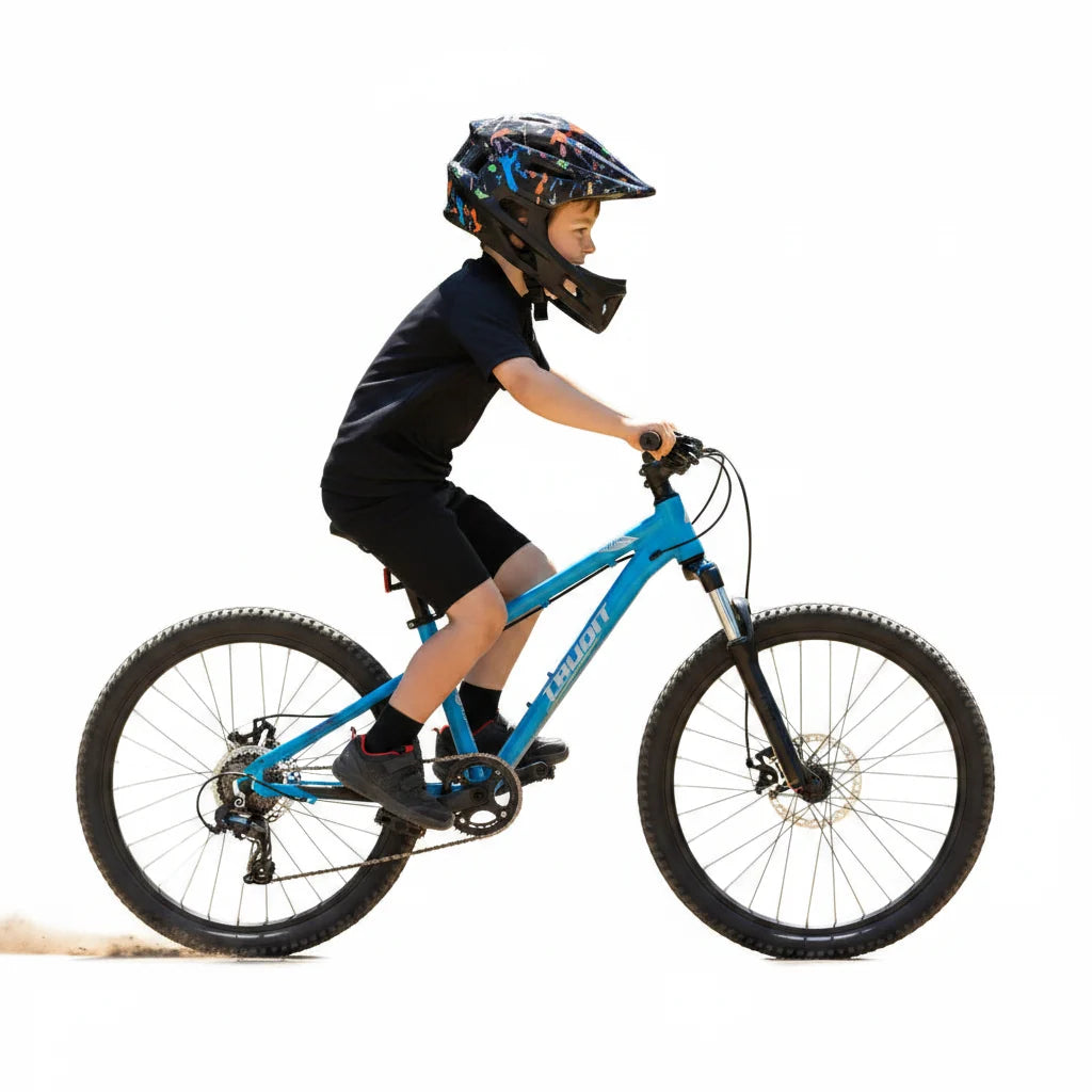 Kids Full-Face Bike Helmet: Adjustable & Lightweight