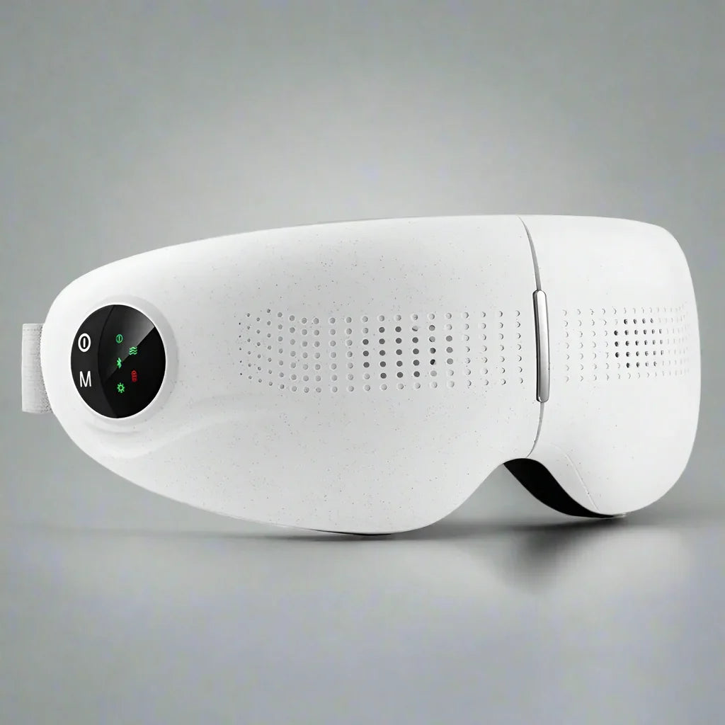 Bluetooth Heated Eye Massager for Eye Strain & Sleep