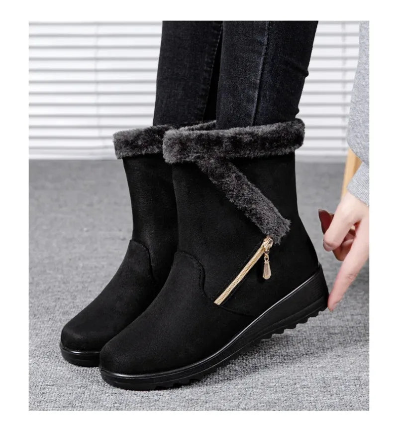 Women's Winter Fashion Boots – Stylish Ankle Snow Boots