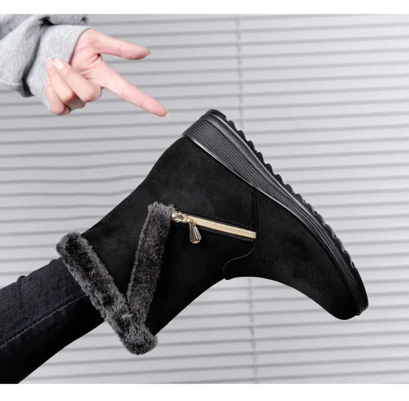 Women's Winter Fashion Boots – Stylish Ankle Snow Boots
