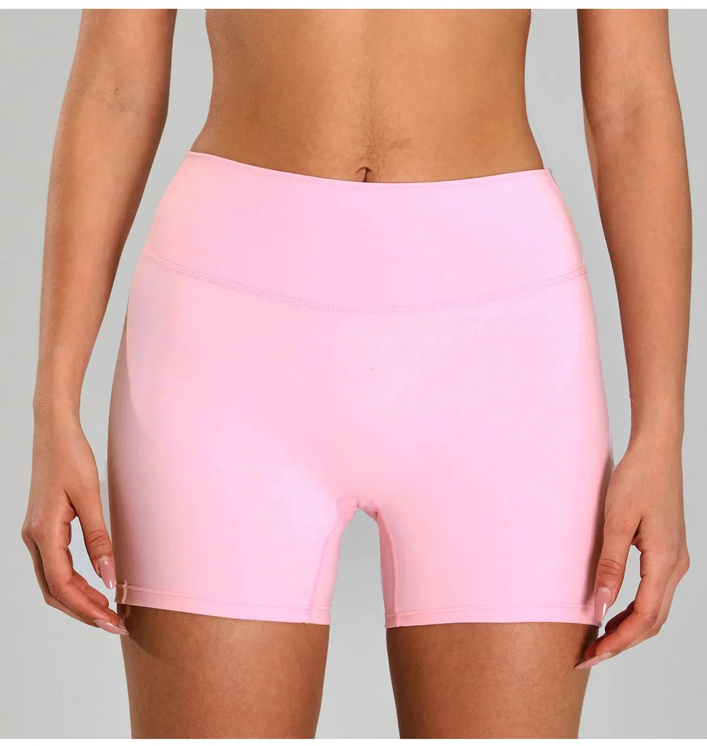 Sports Short Women Yoga Legging Shorts Squat Proof High Waist Fitness Tight Running Short Quick Drying Cycling Workout Gym Short