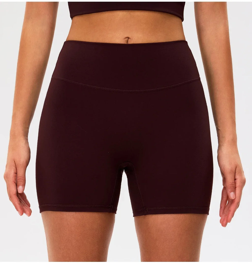 Sports Short Women Yoga Legging Shorts Squat Proof High Waist Fitness Tight Running Short Quick Drying Cycling Workout Gym Short