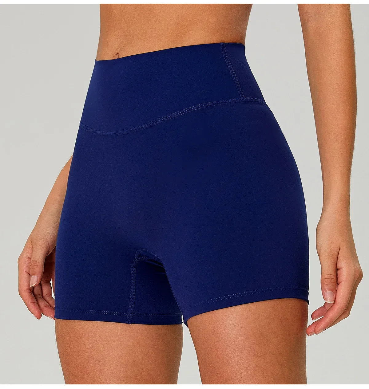 Sports Short Women Yoga Legging Shorts Squat Proof High Waist Fitness Tight Running Short Quick Drying Cycling Workout Gym Short