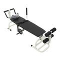 Back Stretch Bench, Multifunctional Neck Stretcher Cervical Traction Device, Adjustable Length Cervical Lumbar Traction Bed
