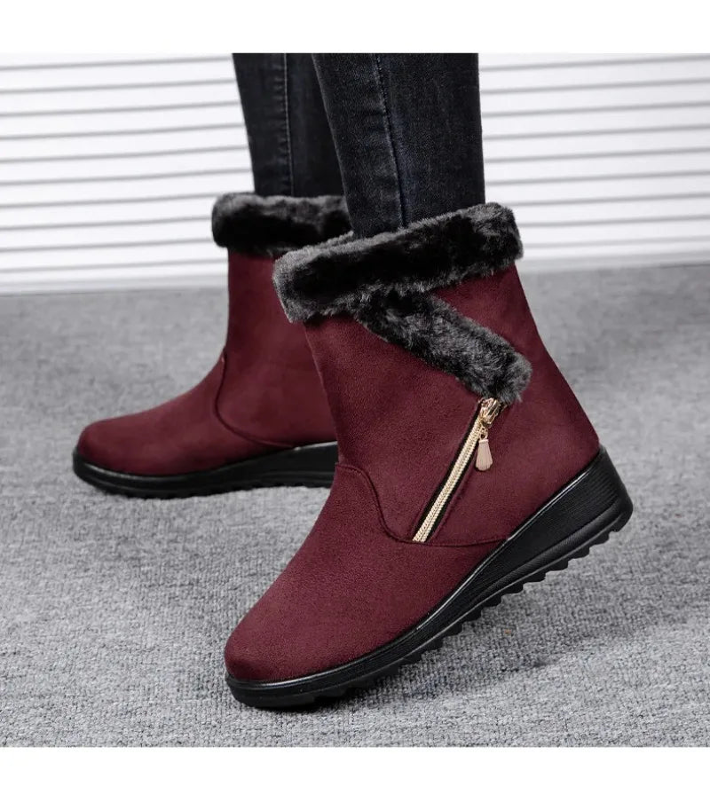 Women's Winter Fashion Boots – Stylish Ankle Snow Boots