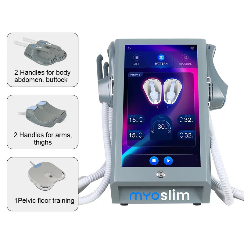 MYOslim Professional 6500W EMSZERO RF Body Slimming Sculpting Machine Equipped with Pelvic Cushion