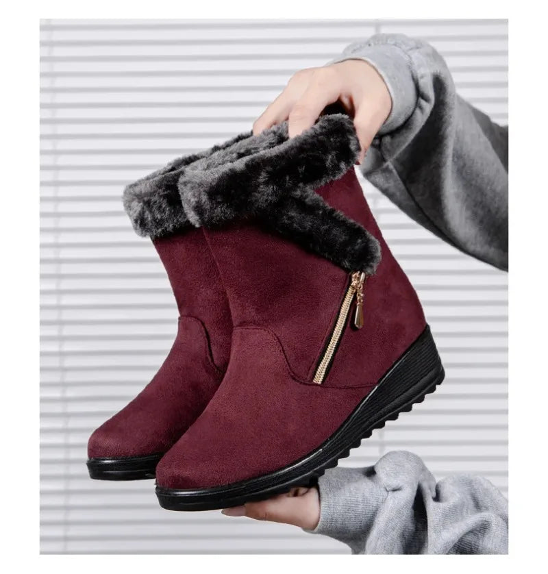 Women's Winter Fashion Boots – Stylish Ankle Snow Boots