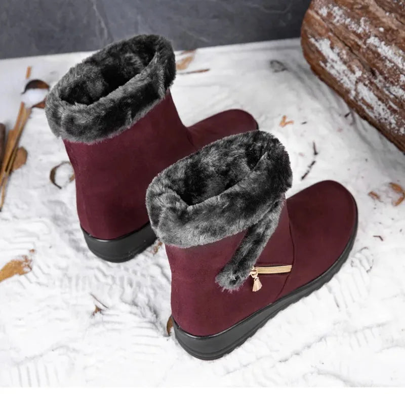 Women's Winter Fashion Boots – Stylish Ankle Snow Boots