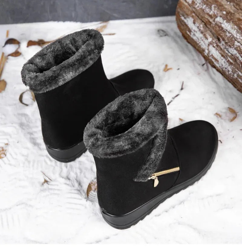 Women's Winter Fashion Boots – Stylish Ankle Snow Boots