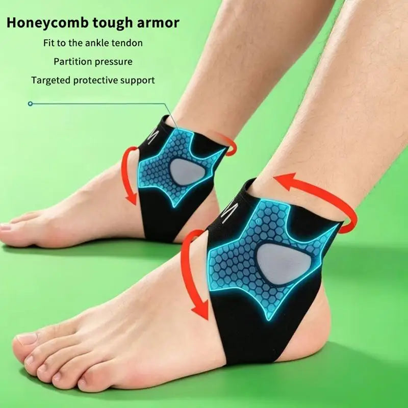Fitness Walking Running Hiking Cycling Skating Ankle Sleeve Breathable Sports Sleeve Foot Brace Ankle Support Strap For Exercise