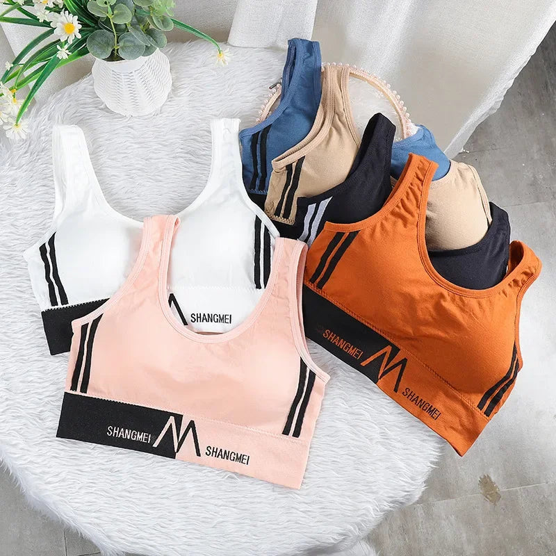 Breathable, Supportive Sports Bra for Yoga & Running