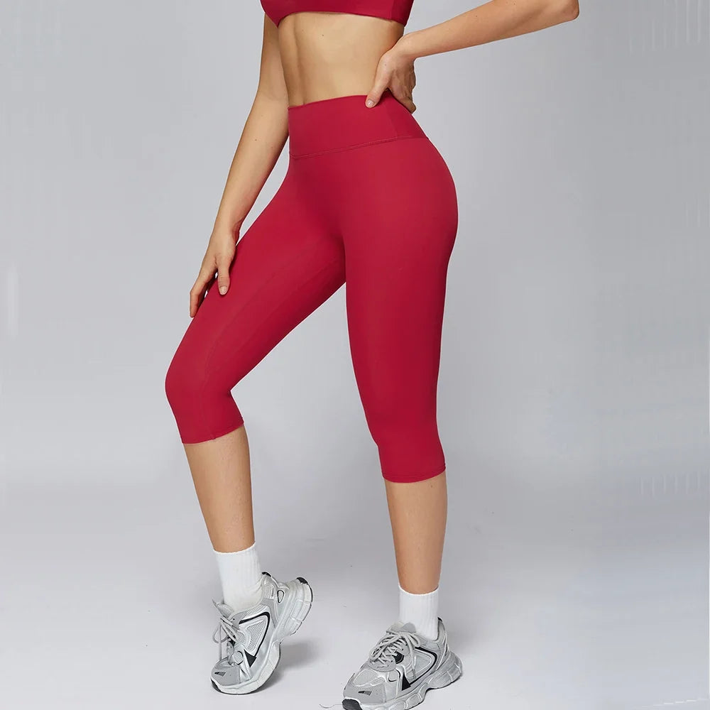 Yoga Leggings Women Hips Lifting Gym Leggings Sport Pants High Waist Fitness Leggings Bubble Butt Workout Tights Running Pants