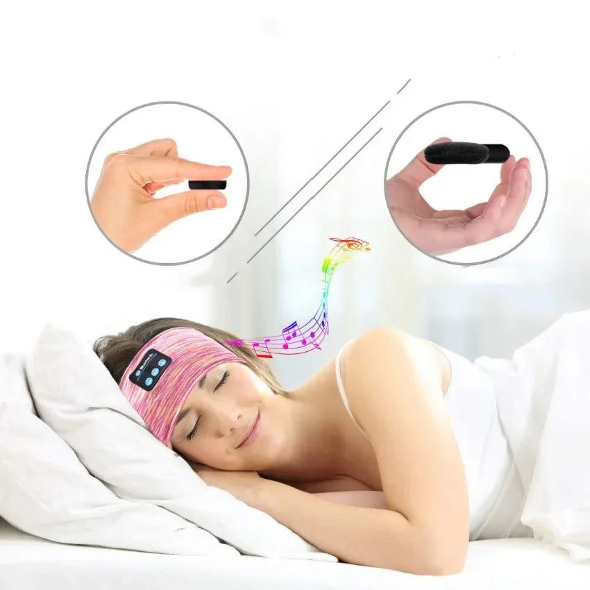 Wireless Music Headband for Side Sleepers