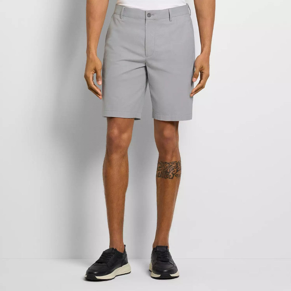 Van Heusen Men's Essential Twill Straight Fit Casual Shorts