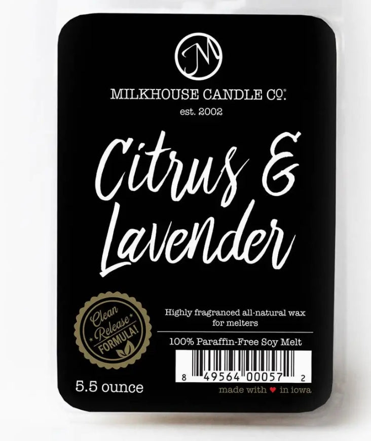 5.5 oz Wax Melts: Citrus Lavender
