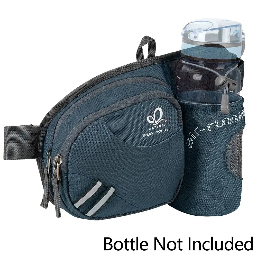 Hiking Waist Bag with Water Bottle Holder Running & Travel