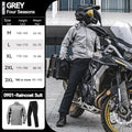 Motorcycle Raincoat Suits Men Waterproof Rain Gear Rain Jacket Reflective Work Rain Coats Lightweight Hiking Rainsuit