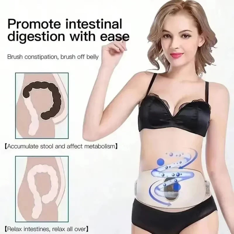 Vibration Abdomen Machine Weight Loss Lazy Big Belly Thin Waist Stovepipe Fat Burning Abdominal Massage Fitness Equip Ys6