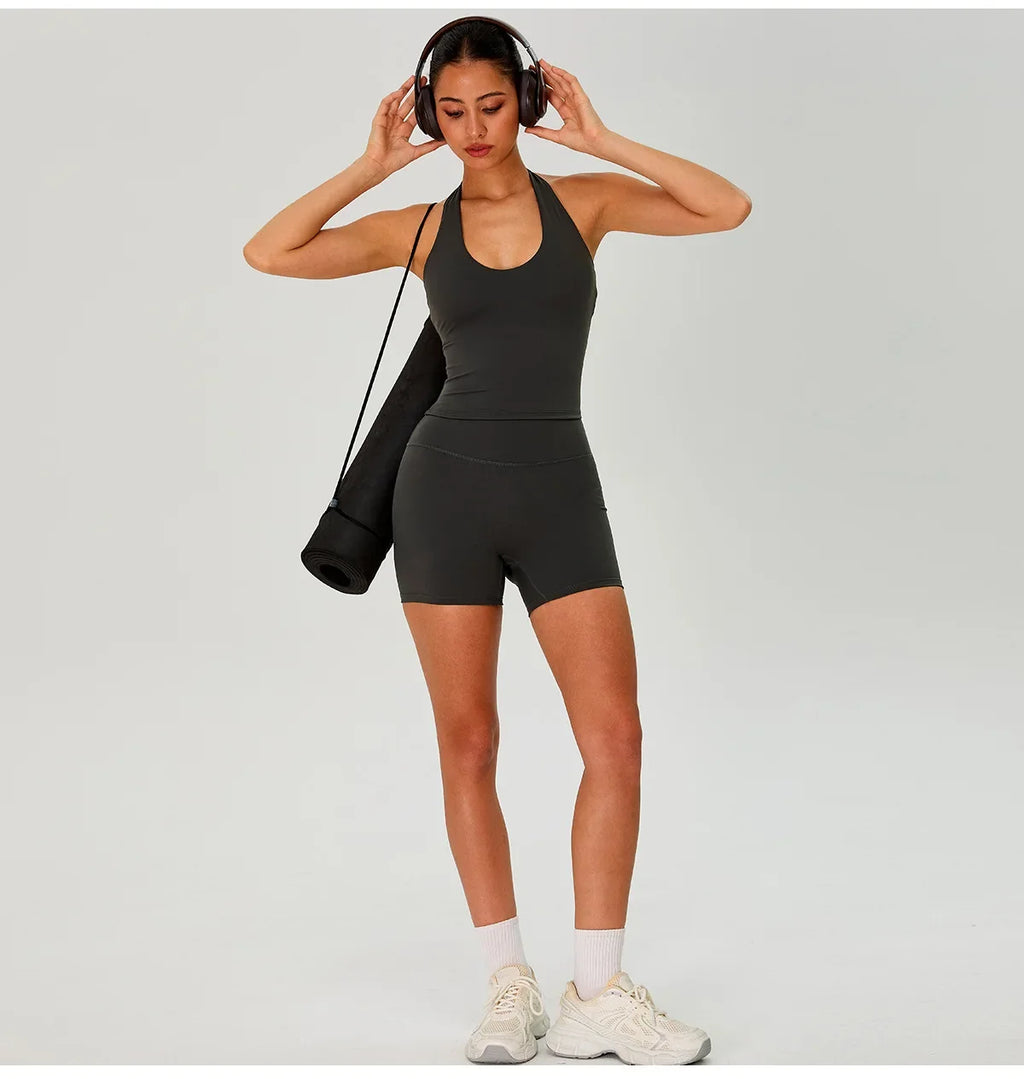 Sports Short Women Yoga Legging Shorts Squat Proof High Waist Fitness Tight Running Short Quick Drying Cycling Workout Gym Short