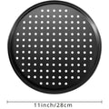 Perforated Round Pizza Pan 28 cm (11 in) Steel Oven Tray