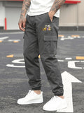 Men’s Outdoor Multi-Pocket Cargo Sweatpants