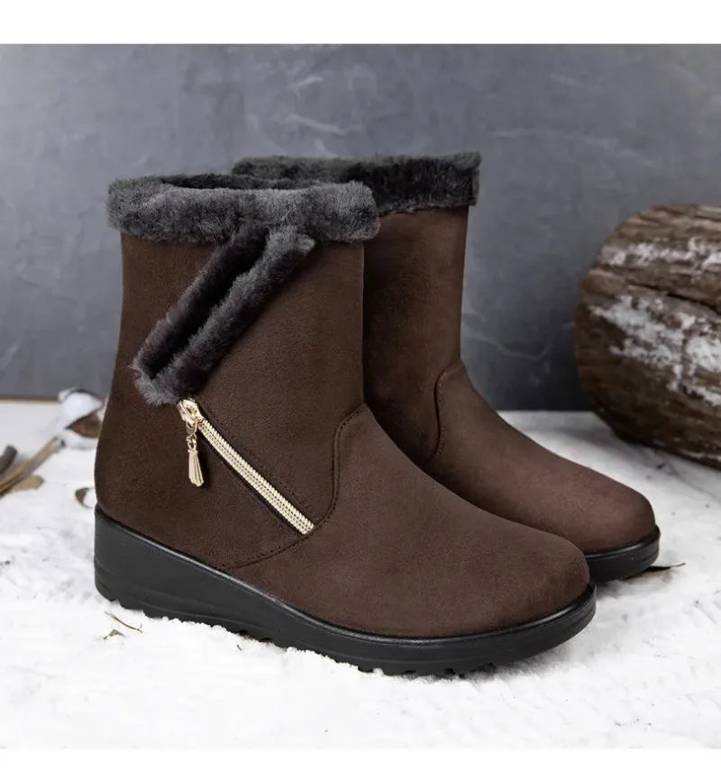 Women's Winter Fashion Boots – Stylish Ankle Snow Boots