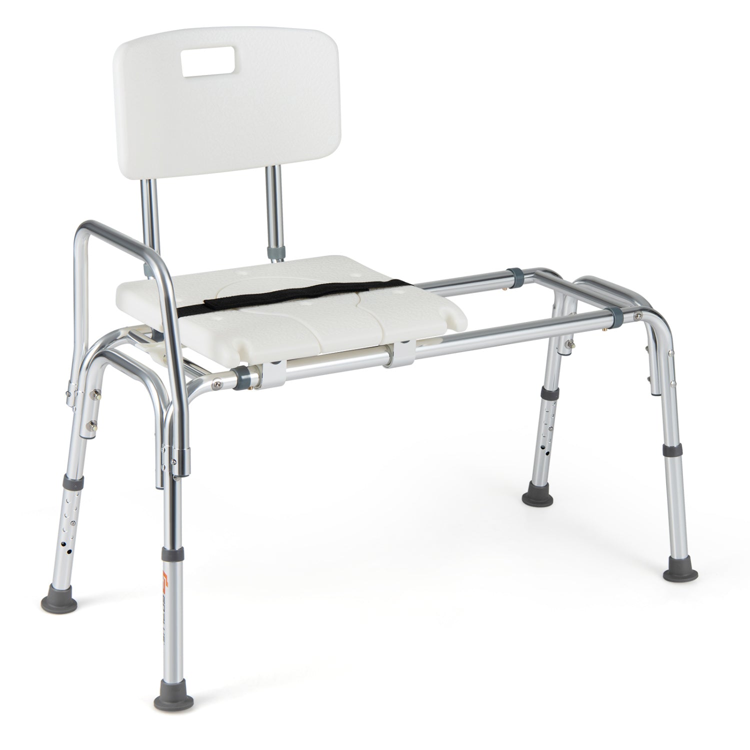 Sliding Transfer Bench with Adjustable Height for Bathtub