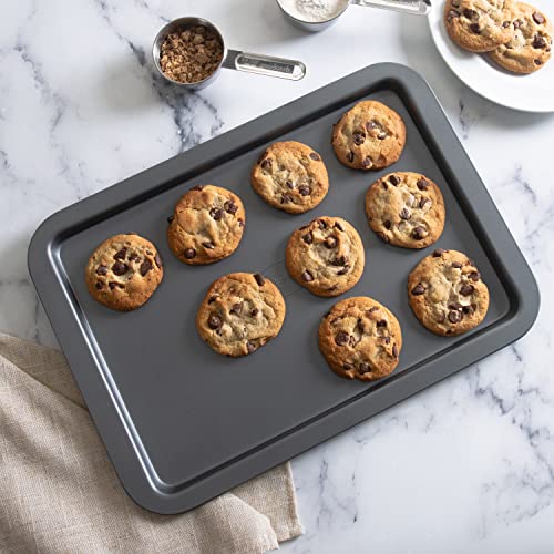 Small Baking Sheet Pan Grey Metalic