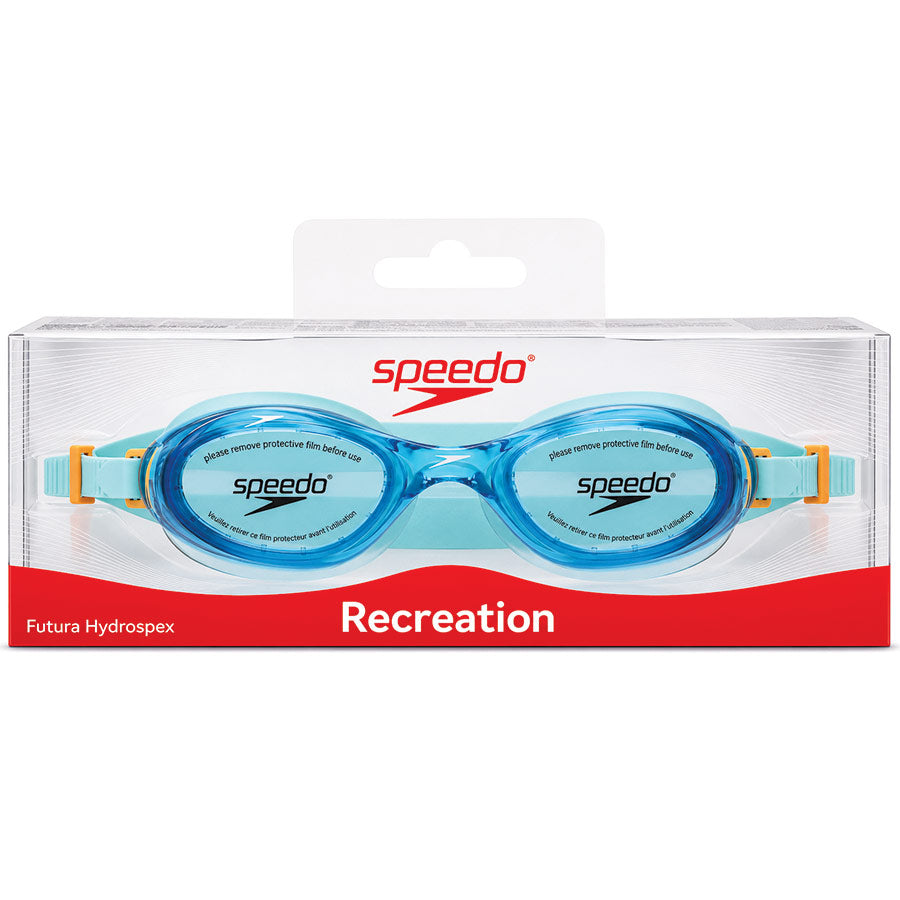 Junior Speedo Blue / Mint Silicone Goggles