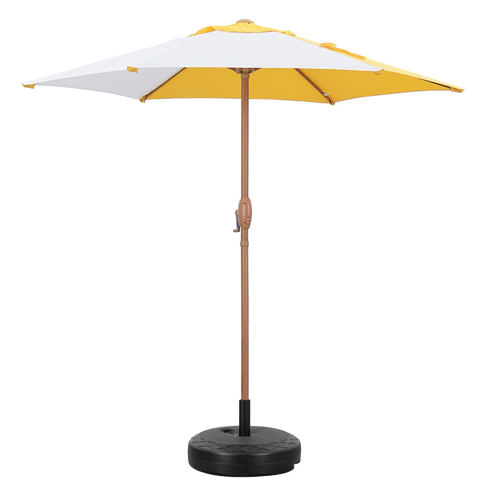 Ainfox Weighted Base for 10ft Patio Umbrella, Heavy Duty Water Filled Market Umbrella Stand