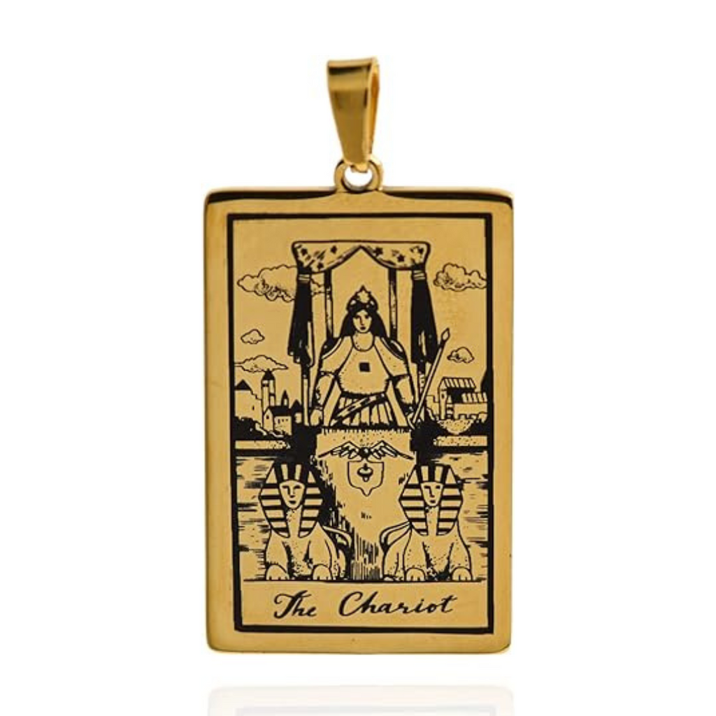 Tarot Card Necklaces - Gold Colored HD