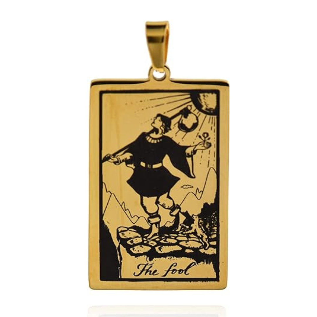Tarot Card Necklaces - Gold Colored HD