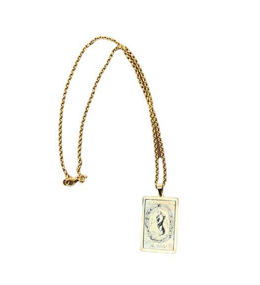 Tarot Card Necklaces - Gold Colored HD