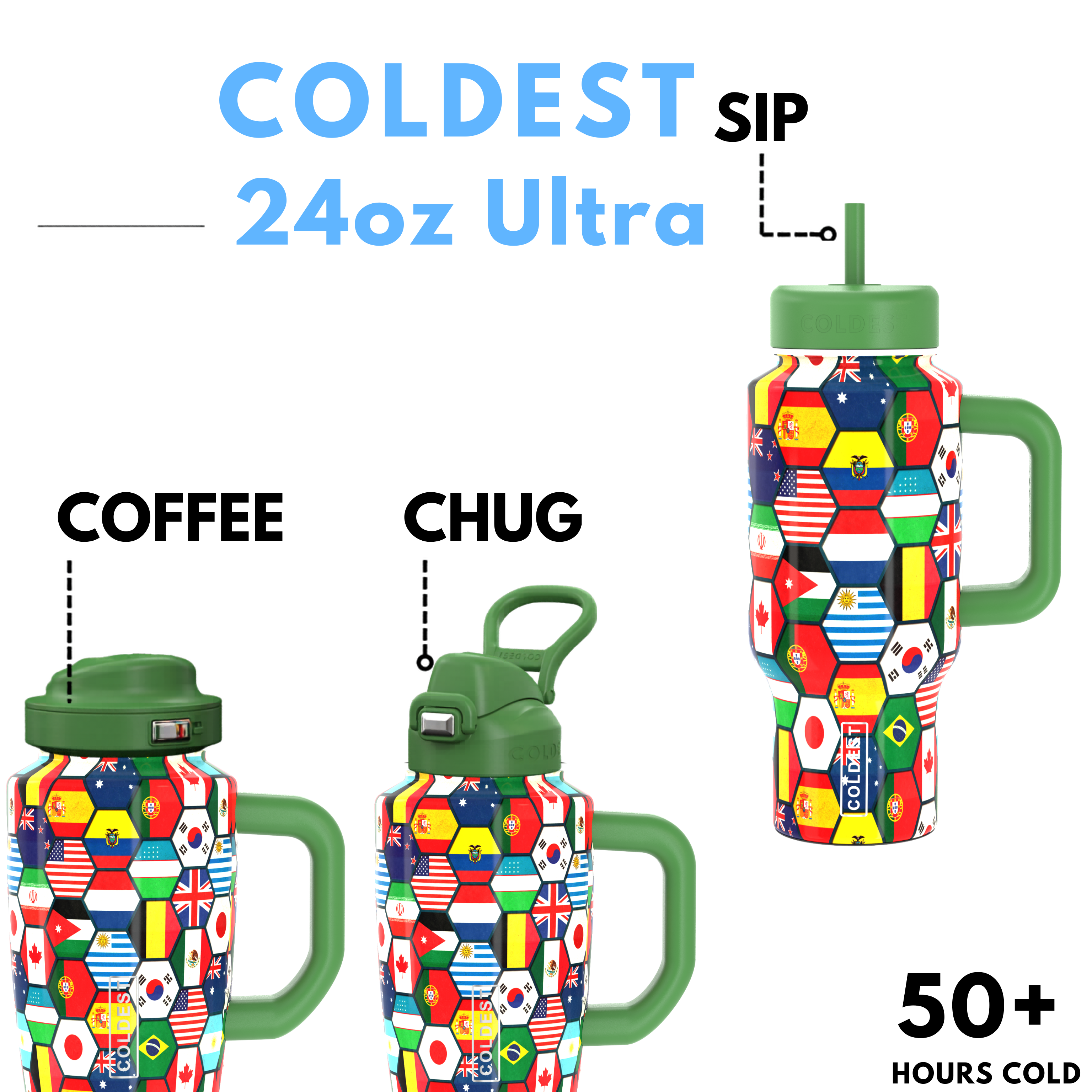 COLDEST 24oz Limitless Ultra v8 Bottle