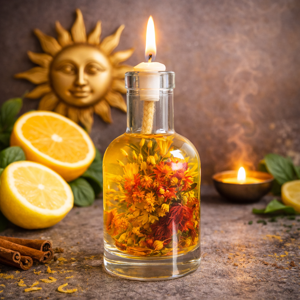 The Sun - Oil Candle for Confidence and Inspiration