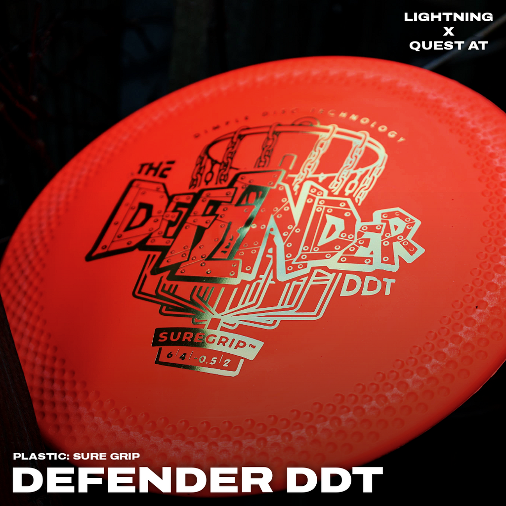 Quest AT Sure Grip Defender DDT Fairway Driver Golf Disc