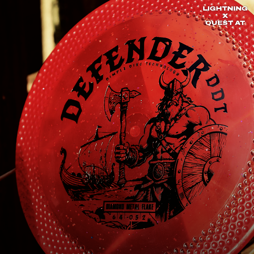 Quest AT Metal Flake Diamond Defender DDT Fairway Driver Golf Disc