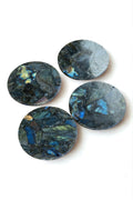 Round Labradorite Coasters